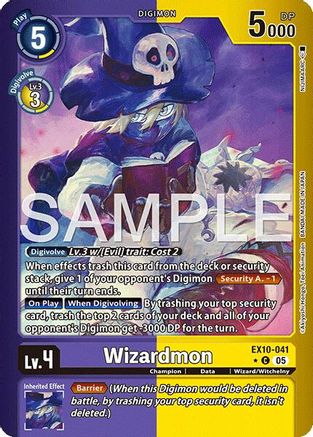 Wizardmon (Limited Foil) - EX10-041