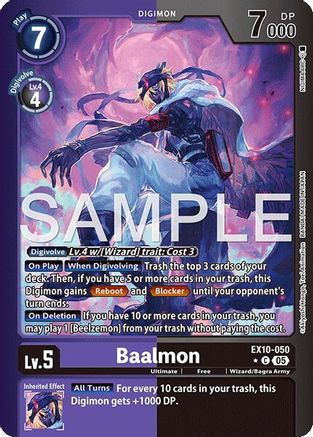 Baalmon (Limited Foil) - EX10-050