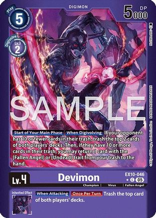 Devimon (Limited Foil) - EX10-046