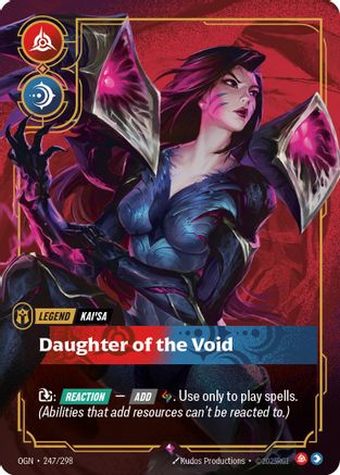 Kai'Sa - Daughter of the Void (247/298) - Origins Foil