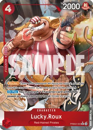 Lucky.Roux (Alternate Art) - PRB02-003 - Rare