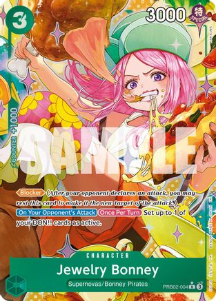 Jewelry Bonney (Alternate Art) - PRB02-004 - Rare