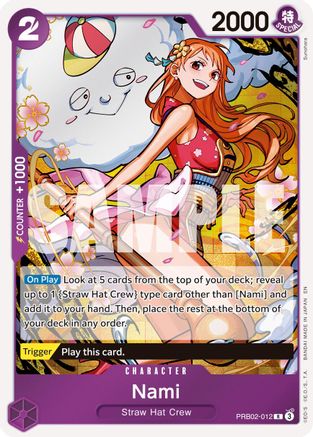 Nami - PRB02-012 - Rare