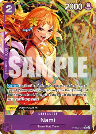 Nami (Alternate Art) - PRB02-012 - Rare