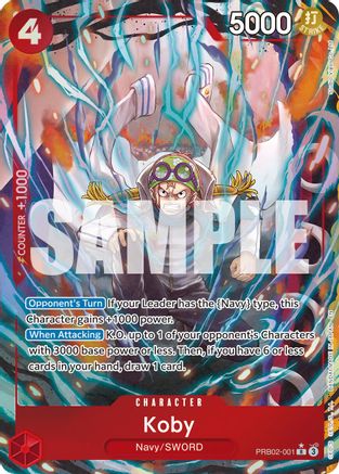Koby (Alternate Art) - PRB02-001 - Rare