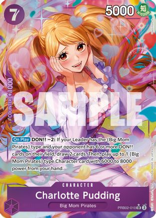 Charlotte Pudding (Alternate Art) - PRB02-010 - Super Rare