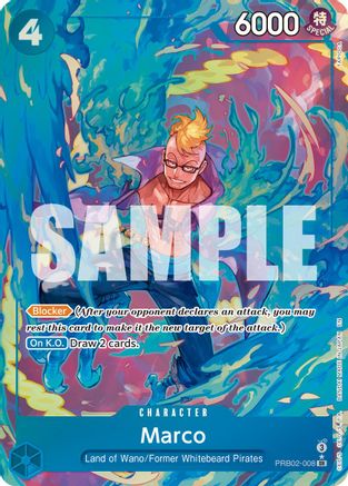 Marco (Alternate Art) - PRB02-008 - Super Rare