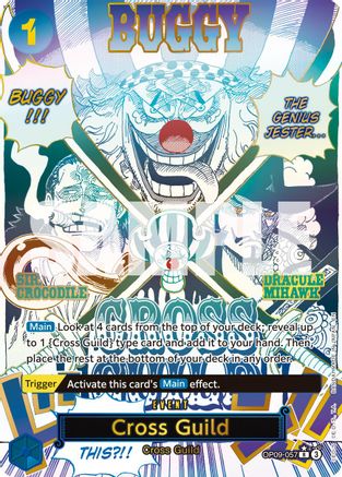 Cross Guild (Alternate Art) - OP09-057 - Rare