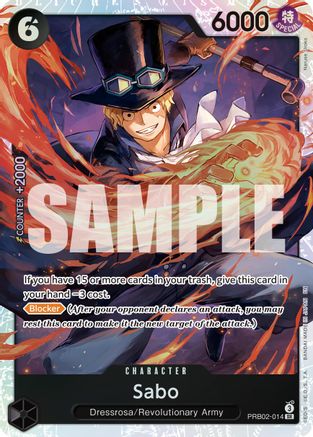 Sabo - PRB02-014 - Super Rare