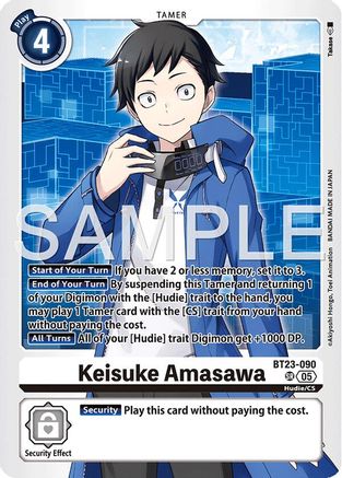 Keisuke Amasawa - BT23-090