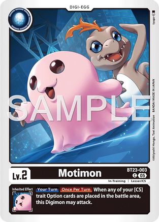 Motimon - BT23-003