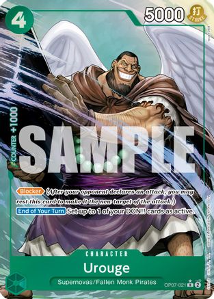Urouge (Alternate Art) - OP07-021 - Rare