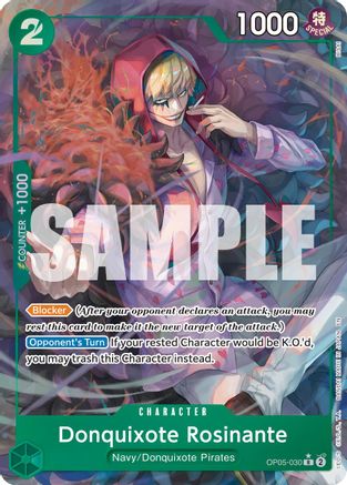 Donquixote Rosinante (Alternate Art) - OP05-030 - Rare