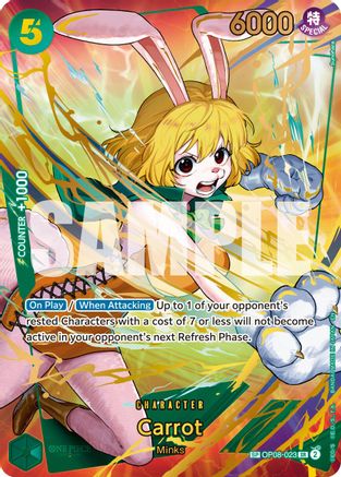 Carrot (Alternate Art) - OP08-023 - Super Rare