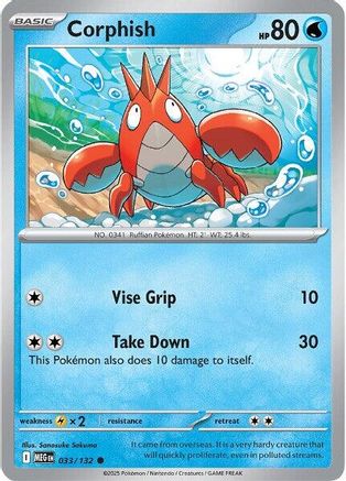 Corphish - 033/132 - Common