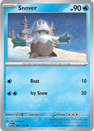 Snover - 035/132 - Common - Reverse Holofoil