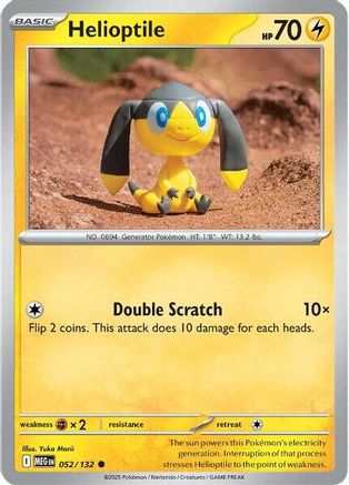 Helioptile - 052/132 - Common