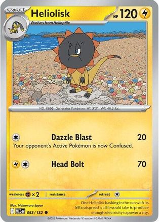 Heliolisk - 053/132 - Common - Reverse Holofoil