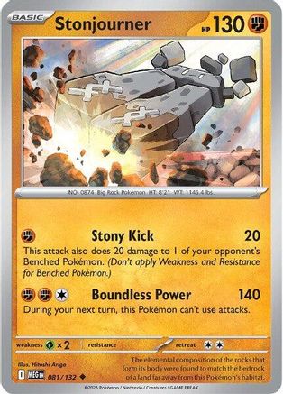 Stonjourner - 081/132 - Uncommon