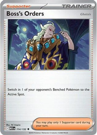 Boss's Orders [Ghetsis] - 114/132 - Uncommon - Reverse Holofoil