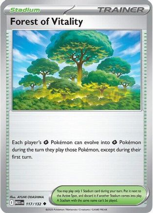 Forest of Vitality - 117/132 - Uncommon - Reverse Holofoil