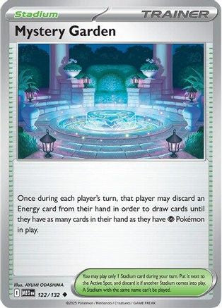 Mystery Garden - 122/132 - Uncommon - Reverse Holofoil