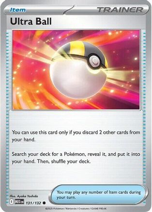 Ultra Ball - 131/132 - Common - Reverse Holofoil