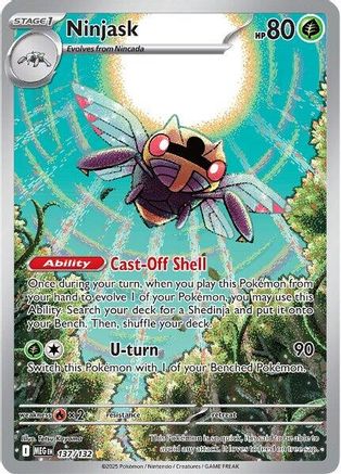 Ninjask - 137/132 - Illustration Rare - Holofoil