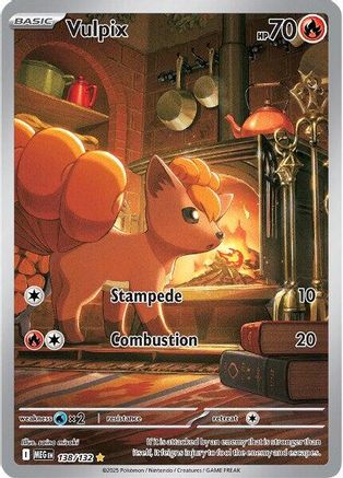 Vulpix - 138/132 - Illustration Rare - Holofoil