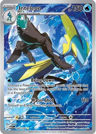 Inteleon - 142/132 - Illustration Rare - Holofoil
