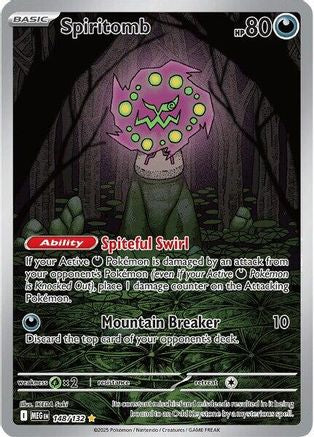Spiritomb - 148/132 - Illustration Rare - Holofoil
