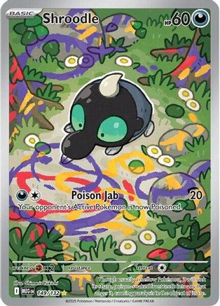 Shroodle - 149/132 - Illustration Rare - Holofoil