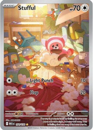 Stufful - 154/132 - Illustration Rare - Holofoil