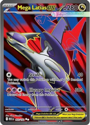 Mega Latias ex - 163/132 - Ultra Rare - Holofoil