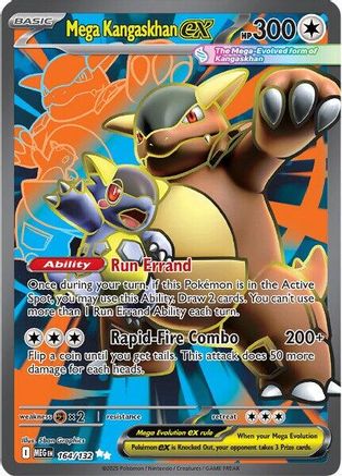 Mega Kangaskhan ex - 164/132 - Ultra Rare - Holofoil
