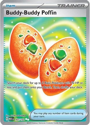 Buddy-Buddy Poffin - 167/132 - Ultra Rare - Holofoil