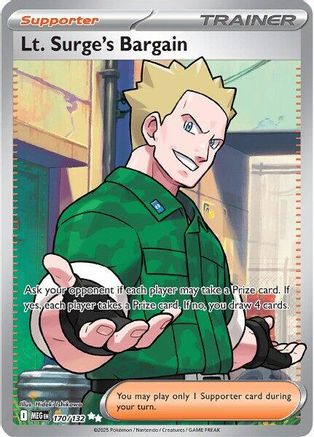 Lt. Surge's Bargain - 170/132 - Ultra Rare - Holofoil