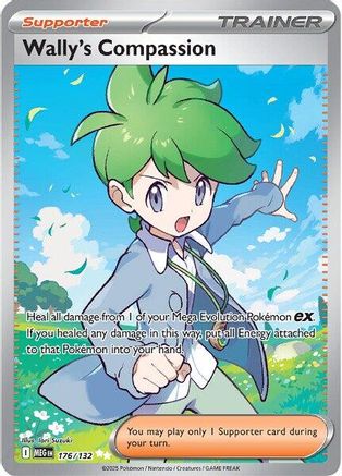 Wally's Compassion - 176/132 - Ultra Rare - Holofoil