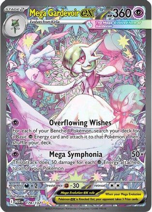 Mega Gardevoir ex - 178/132 - Special Illustration Rare - Holofoil