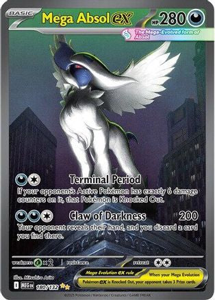 Mega Absol ex - 180/132 - Special Illustration Rare - Holofoil