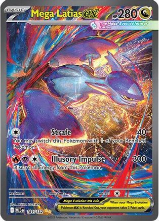 Mega Latias ex - 181/132 - Special Illustration Rare - Holofoil