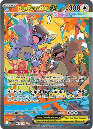 Mega Kangaskhan ex - 182/132 - Special Illustration Rare - Holofoil