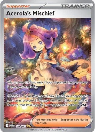 Acerola's Mischief - 183/132 - Special Illustration Rare - Holofoil