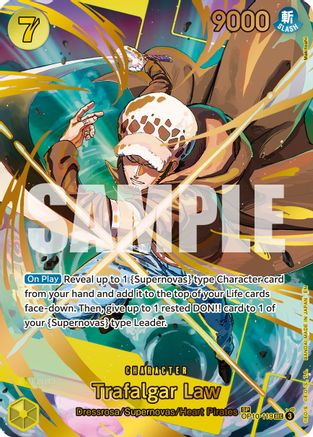 Trafalgar Law - OP10-119 (SP) - OP10-119 - Secret Rare