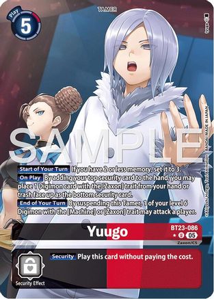 Yuugo (Alternate Art) - BT23-086