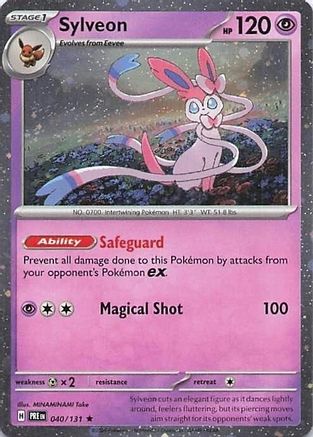 Sylveon - 040/131 - Rare - Cosmos Holo