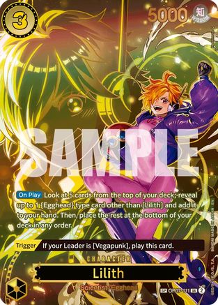 Lilith - OP07-111 (SP) - OP07-111 - Super Rare