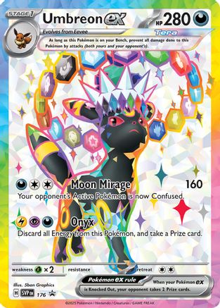 Umbreon ex - 176 - SVP - Promo - Holofoil