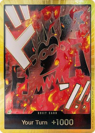 DON!! Card (Dragon) (Gold) - - DON!!