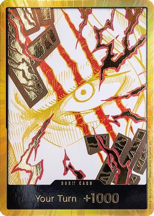 DON!! Card (Shanks) (Gold) - - DON!!